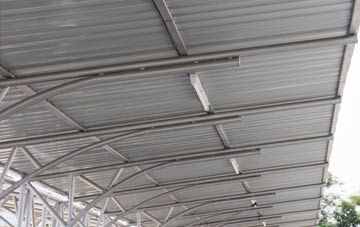 installing Pont Ar Llechau metal roofing